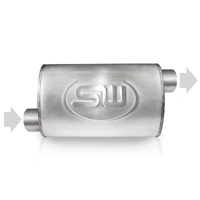 2in ID OFFSET INLET/ 2in OD OFFSET OUTLET (ON OPPOSITE SIDES) 4inX8in