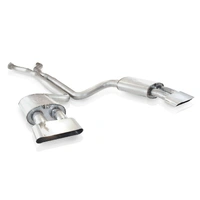 1990-95 Corvette ZR1 3in Exhaust X-Pipe S-Tube Mufflers Polished Tips