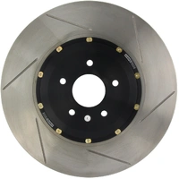 StopTech 08-13 BMW M3 Front Right Plain Bare Iron 360x30mm Aero-Rotor Kit