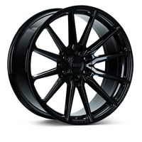 HF6-1 24x10 / 6x139.7 / ET25 / Deep Face / 106.1 - Gloss Black Wheel