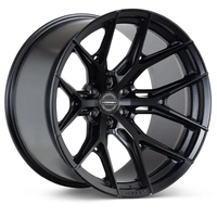 HF6-4 22x9.5 / 6x139.7 / ET20 / Deep Face / 106.1 - Satin Black Wheel
