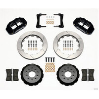 Wilwood Narrow Superlite 6R Front Hat Kit 13.06in Red 2005-2014 Mustang