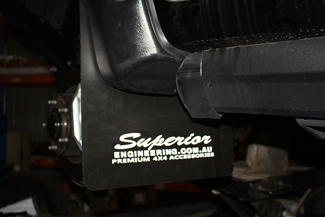 Superior Premium Mudflaps Suitable for Toyota LandCruiser 200 Series Front (Pair) - SUP-200MUDFLAPFR