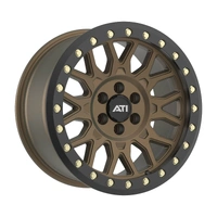 AT-01 17X8.5 Hybrid Beadlock Wheel - 6X114.3 +20 Black Hardware Kit (No ring) - Bronze