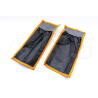 Canvas Mesh Bags At Rear Corner Panels