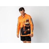 Superior Mens Sublimated Fishing Shirt Ultra 4 (Each) Small