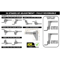 4500kg Adjustable Ball Mount Tow Hitch *Scratch and Dent Clearance *