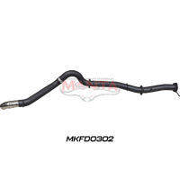 4in DPF Back Without Centre Muffler (Next Gen T6.2 Everest V6)