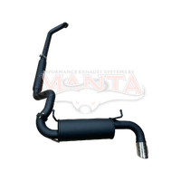 2 1/2in Catback With Centre Hotdog & Rear Muffler (Jimny XL 5 Door 1.5L Petrol)