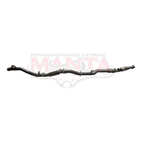 4in Single With Cat & Muffler (Landcruiser VDJ79 V8 4.5L TD, (DPF) Ute 16 On)