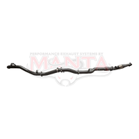 4in Single With Cat & Without Muffle (Landcruiser VDJ79 V8 4.5L TD, (DPF) Ute 16 On)