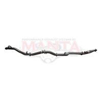 4in Single Without Cat & Without Muf (Landcruiser VDJ79 V8 4.5L TD, (DPF) Ute 16 On)