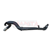 Turbo Back, 4in Single Side Exit Without (Landcruiser VDJ79 V8 4.5L TD, Dual Cab Ute 2016 To Current)