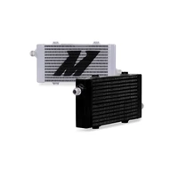 Universal Cross Flow Bar & Plate Oil Cooler, Small - Silver