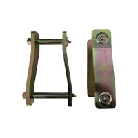 Superior Extended Shackles 2 Inch (50mm) Suitable For Mitsubishi Triton MQ-MR Rear No Wedge