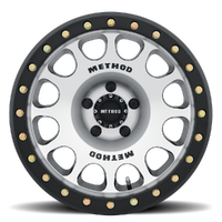 MR105 Beadlock 17x9 6x139.7 -38 Machined - Matte Black Ring