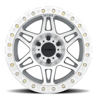 MR106 Beadlock 17x9 6x139.7 -44 Machined - Clear Coat