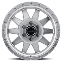 MR301 The Standard 17x8.5 6x139.7 0 Machined - Clear Coat