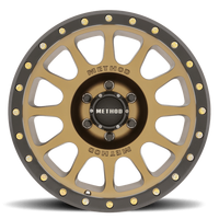MR305 NV 16x8 6x139.7 0 Method Bronze - Matte Black Lip