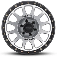 MR305 NV 17x8.5 8x170 0 Machined - Matte Black Lip