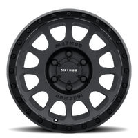 MR305 NV 18x9 6x139.7 18 Matte Black - Gloss Black Lip