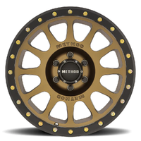 MR305 NV HD 18x9 8x165.1 18 Method Bronze - Matte Black Lip