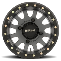 MR401 UTV Beadlock 14x7 4x136 13 - Matte Black