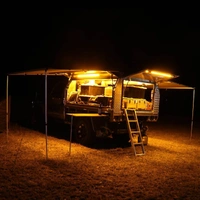 100cm Super Bright LED Light Bar Orang White with Cigarette Diffuser