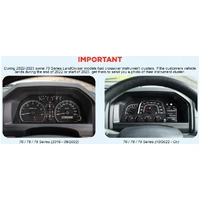 Superior CanBus Speedo Corrector (Plug and Play) Suitable For Toyota LandCruiser 76/78/79 Series 2016-9/2022 Cal:265/70R16