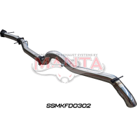 4in DPF Back Without Centre Muffler (Next Gen T6.2 Everest V6)