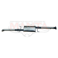 3in Catback Centre Muffler Diff Dump (Cannon Alpha Ute,2.0L Turbo Petrol Hybrid,25 On)