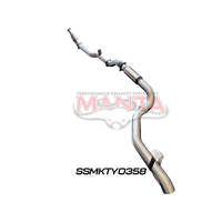 4in Turbo Back for Superior Eng Coil Conversion Without Cat (Landcruiser VDJ79 Single & Dual Cab Ute)