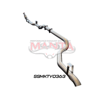 4in Turbo Back for Superior Eng Coil Conv 300 Ext With Cat (Landcruiser VDJ79 Single & Dual Cab Ute)