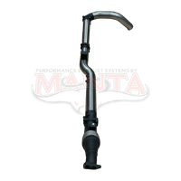 Turbo Back 4in Side Exit Without Cat & Without Muffler (Landcruiser VDJ79 V8 4.5L, Single Cab 2016-25)