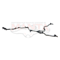 3in Dual Turbo Back With Cat & Without Muffler (Landcruiser GDJ79 Ute, 2.8L TD, 23 On)