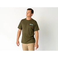 Superior Unisex T-shirts (Logo Back) Army Green 2XL