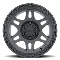ZMR312 HD 17x9 5x150 -12 Matte Black - Gloss Black Lip