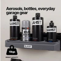 Modular Garage Wall Storage Bottle Holder for 4 Bottles