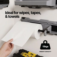 Modular Garage Wall Storage Paper Towel & Roll Holder