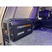 2000W Pure Sine Wave Inverter 12V to 240V - Remote & Fused Inverter Cable
