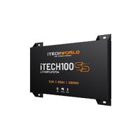 iTECH100SS Super Slim Deep Cycle Lithium Battery with Bluetooth LiFePO4 100Ah