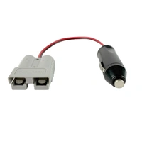 Cigarette Plug to 50A Anderson Plug Adapter