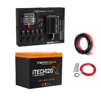 iTECH120X and Control Hub with iTECHDCDC40/25 Lithium 4WD Kit 105Ah