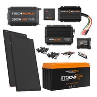 Essential Lithium Caravan Kit 240Ah