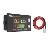 Battery Voltmeter Lithium Batteries