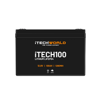 Dual Battery System 100Ah Premium Gofurther with iTECH100 Lithium Battery