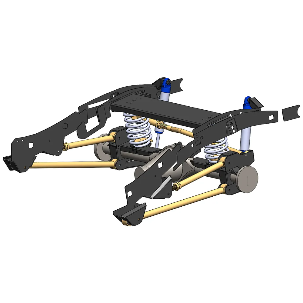 Superior Weld In Coil Conversion VSB14 Approved w/Remote Reservoir Shocks (Front and Rear) Suitable For Toyota Hilux Revo 2015 on - SUP-RR-REVOCOIL2-KIT