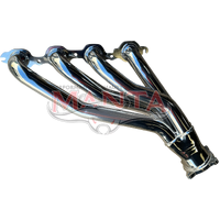 Extractors with 3in outlets (SILVERADO 1500 V8 6.2L 1 3/4in Ceramic Coated) - Silver
