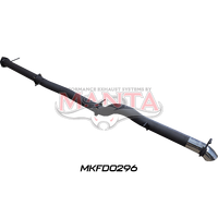 4in DPF Back Without Centre Muffler (Next Gen T6.2 Ranger V6)