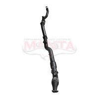 4in Single With Cat & Muffler (Landcruiser VDJ79 V8 4.5L TD, (DPF) Ute 16 On)